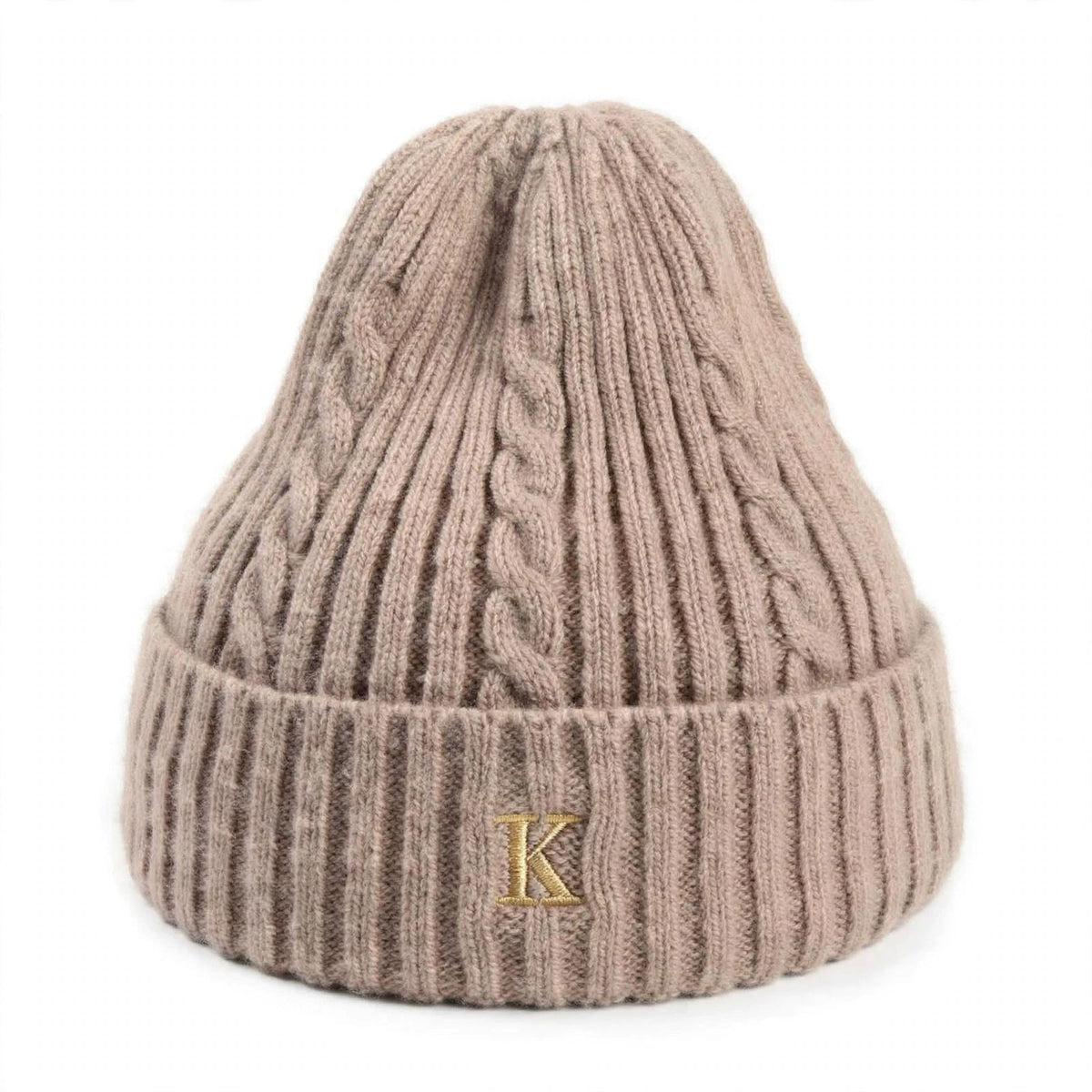 Bonnet Mérinos — Camel uni