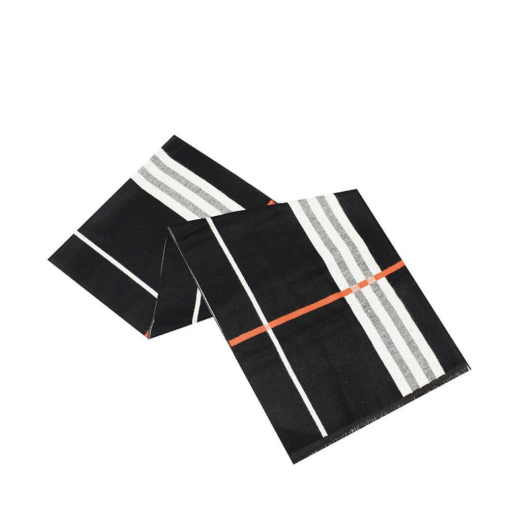 Écharpe Femme Carreaux Noir – Style Élégant & Chaud | KACL