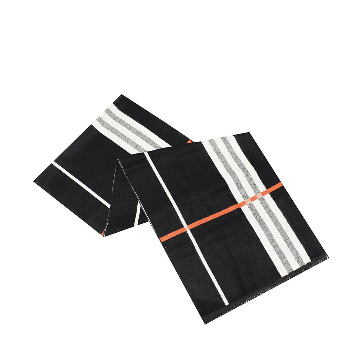 Écharpe Femme Carreaux Noir – Style Élégant & Chaud | KACL