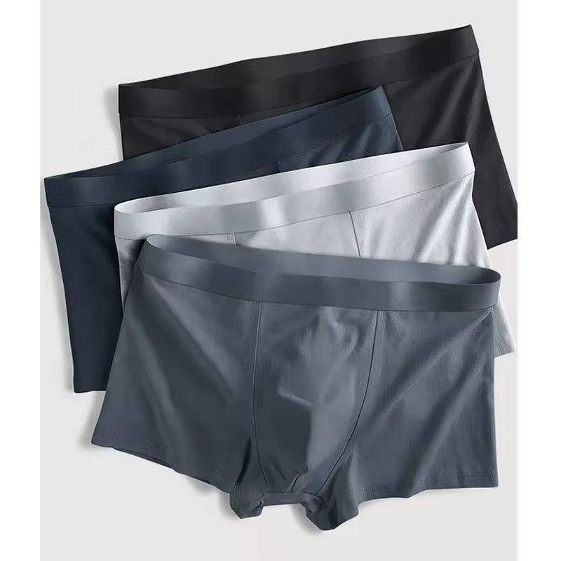 Boxer en coton pour homme - Noir