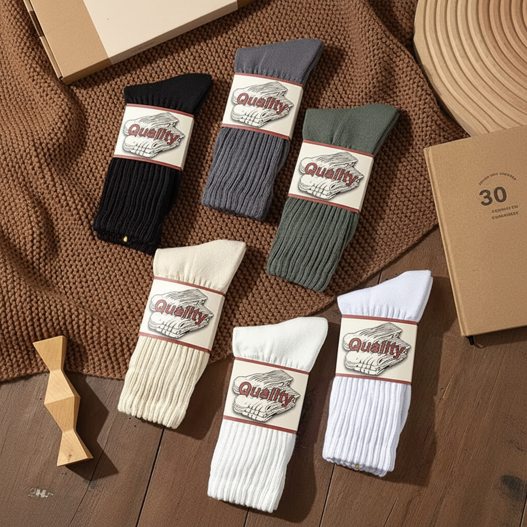 KACL | Chaussettes Côtelées Essentielles