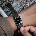KACL | Montre Geneva Bordeaux — Bracelet Cuir Bordeaux