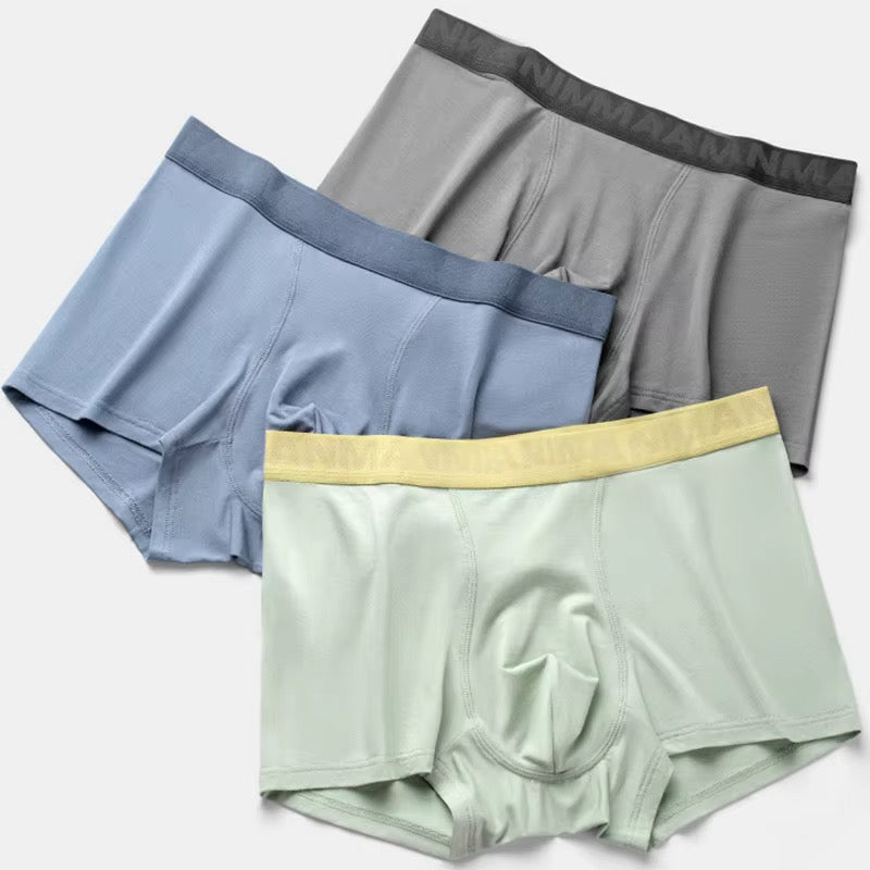 Boxer en coton pour homme - Noir