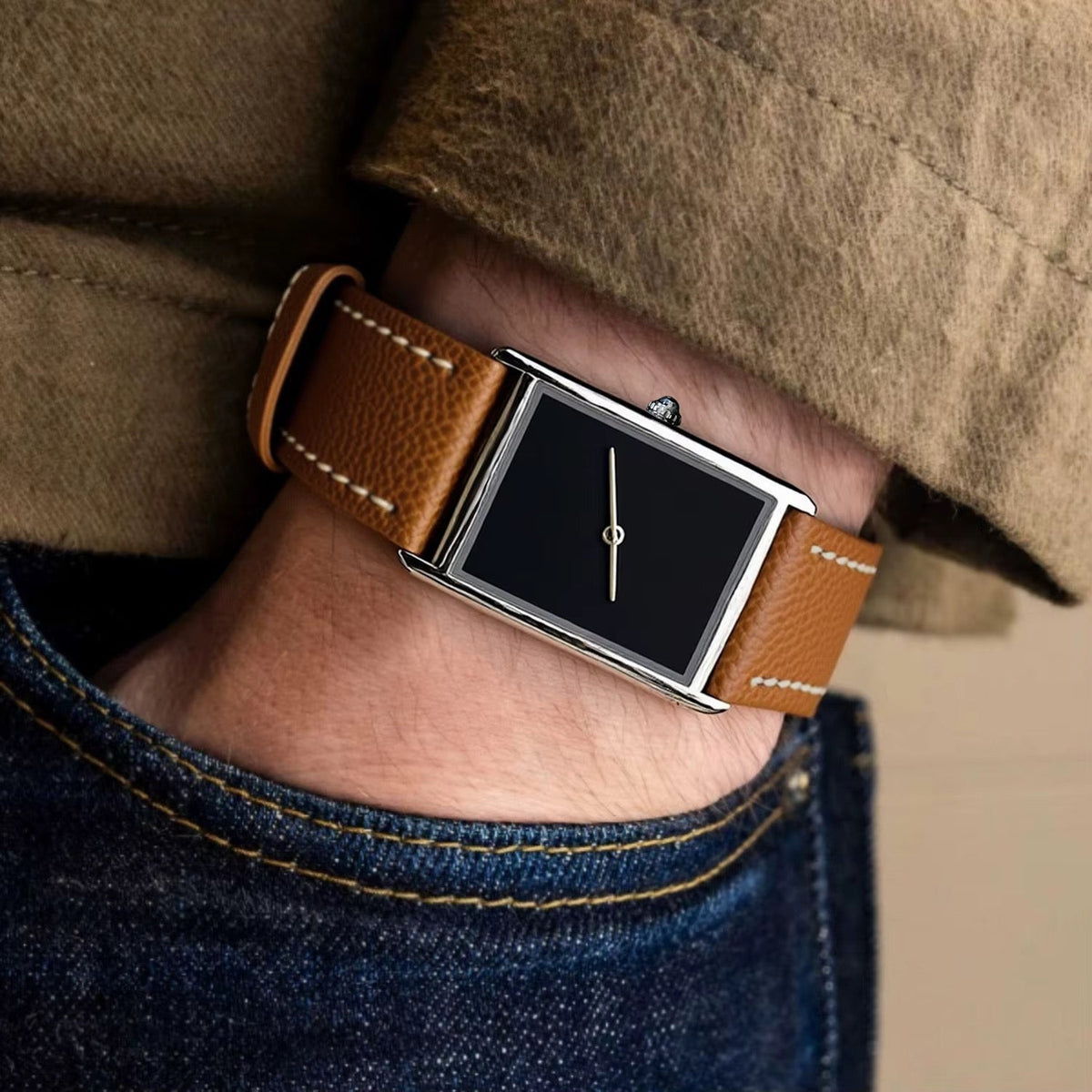 KACL | Coffret Cadeau Homme — Montre Geneva + 3 Bracelets