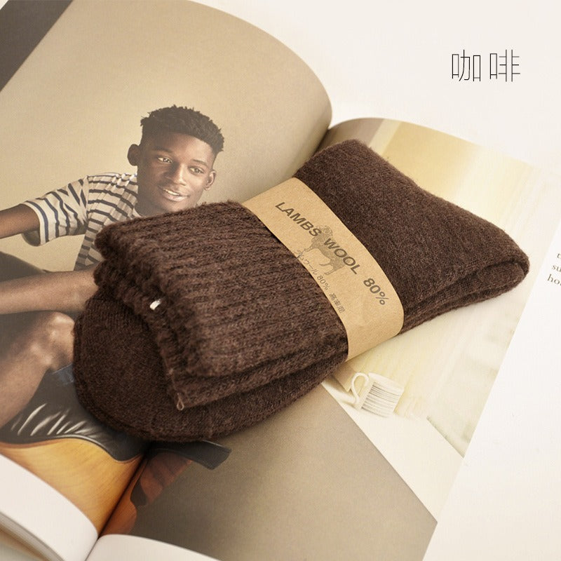 KACL | Chaussettes Laine d’Agneau Unisexes | Douceur & Chaleur Hivernale