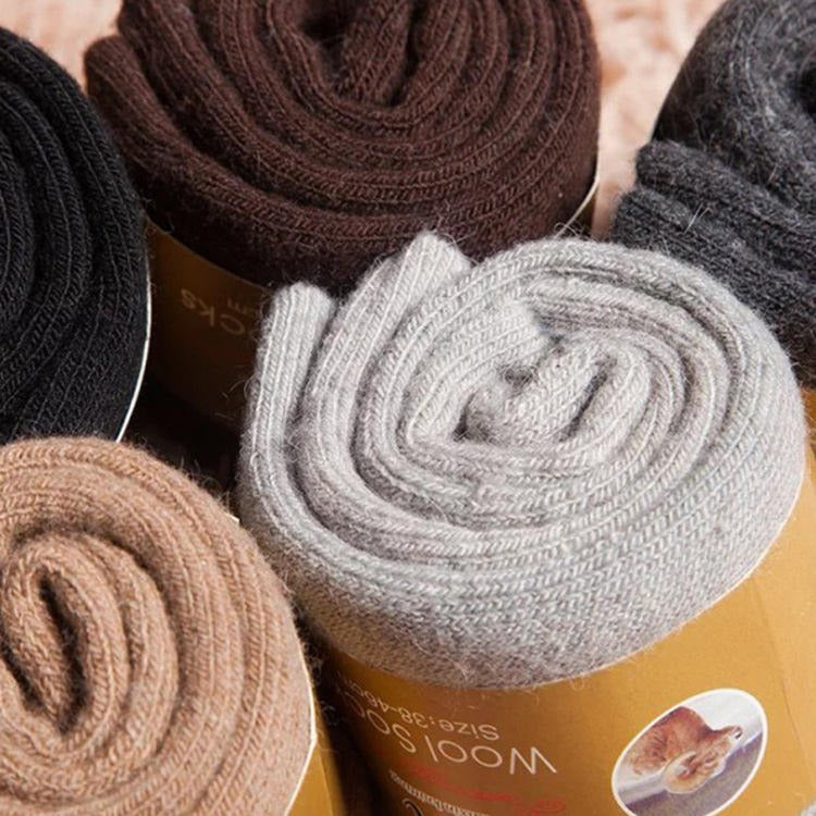 KACL | Chaussettes Laine de Mouton Premium | Chaleur & Confort Naturel