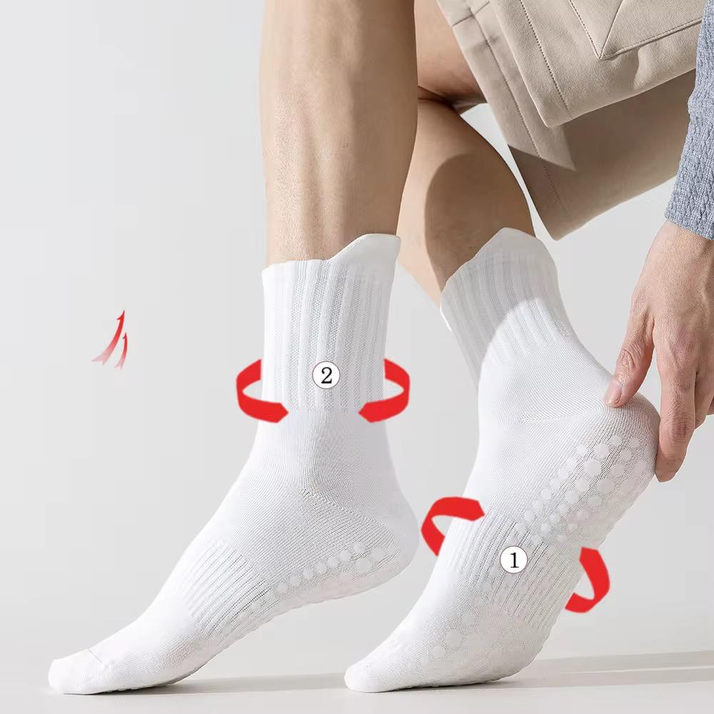 KACL | Chaussettes Antidérapantes Coton Unisexes | Sécurité & Douceur