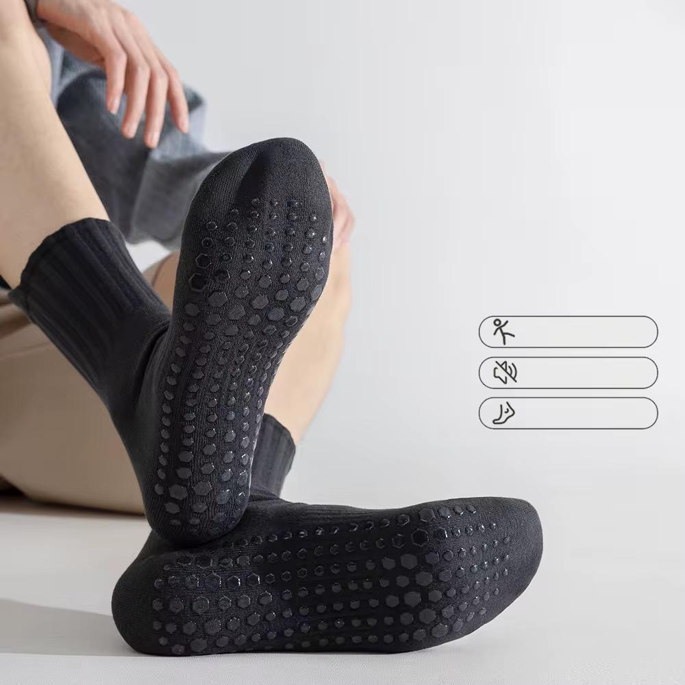 KACL | Chaussettes Antidérapantes Coton Unisexes | Sécurité & Douceur