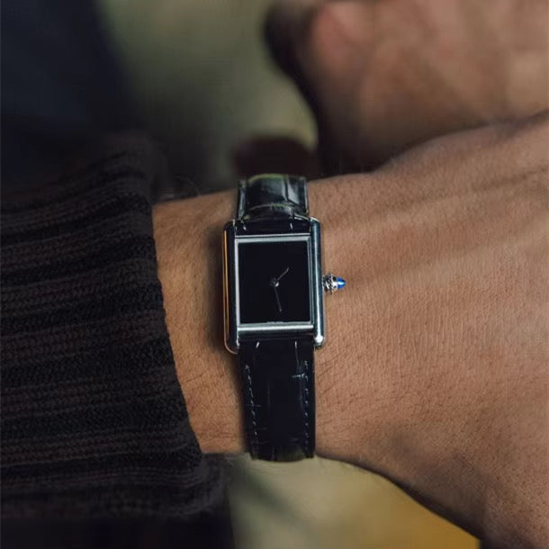 KACL | Montre Geneva Bordeaux — Bracelet Cuir Bordeaux