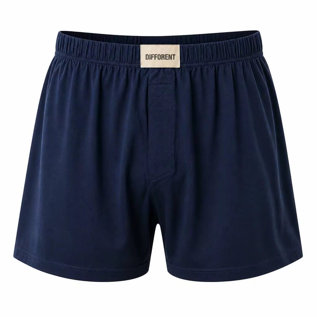 Boxer en coton pour homme - Noir