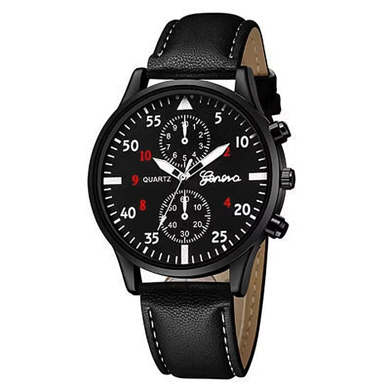 KACL | Coffret Cadeau Homme — Montre Geneva + 3 Bracelets