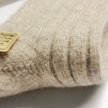 KACL | Chaussettes Cachemire Côtelées