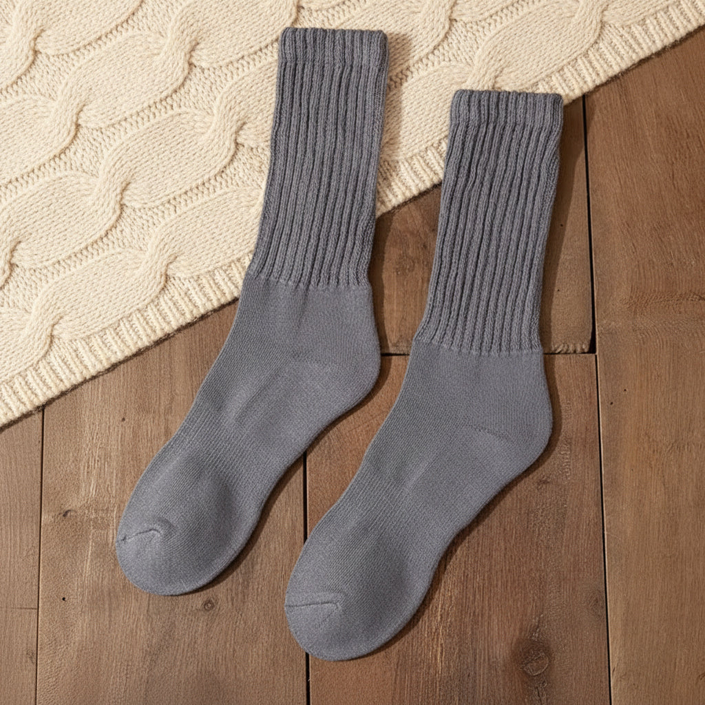 KACL | Chaussettes Cachemire Côtelées
