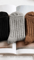 KACL | Chaussettes Laine Premium - Bleu Marine