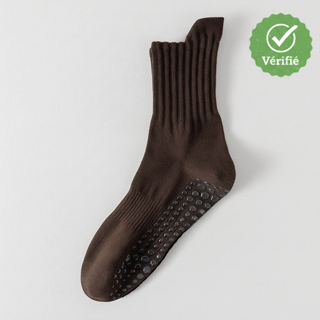 KACL | Chaussettes Laine Marron | Chaleur Naturelle & Style Intemporel