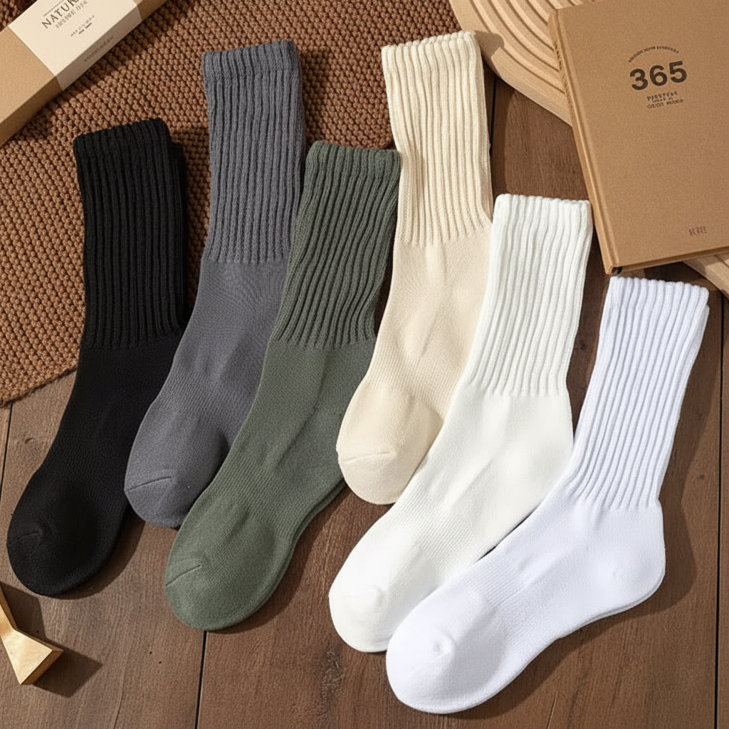 KACL | Chaussettes Côtelées Essentielles